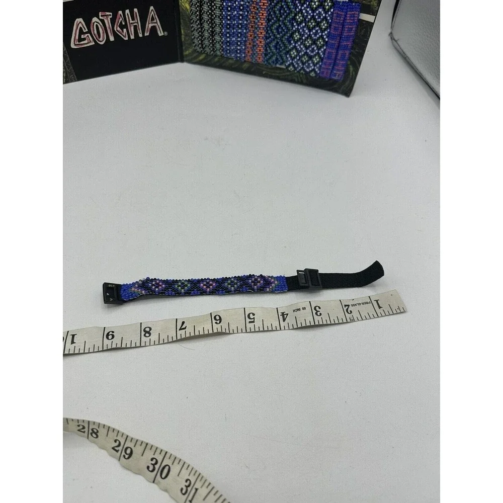 Vintage Gotcha‎ Bracelet Adult Unisex Surf Skate Braided Wrap Multi 80s 90s